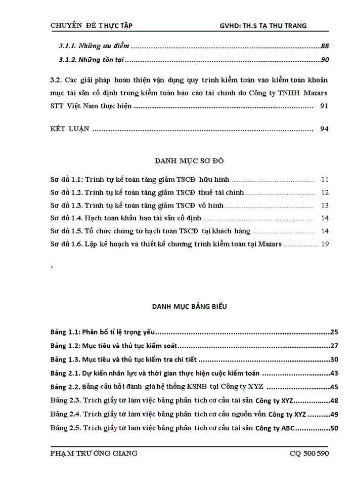 image for page THS Vận dụng quy trình kiểm toán vào kiểm toán khoản mục tài sản cố đinh trong kiểm toán Báo cáo tài chính do Công ty Trách nhiệm Hữu hạng Mazars STT Việt Nam thực hiện