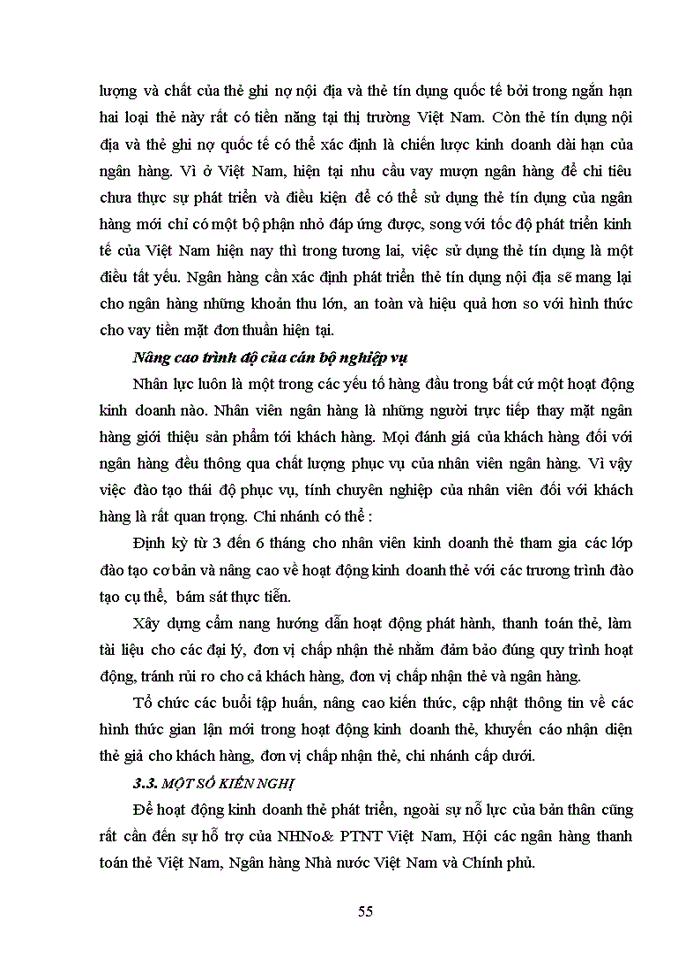image for page Thực trạng phát hành và thanh toán thẻ tại ngân hàng nông nghiệp và phát triển nông thôn Việt Nam