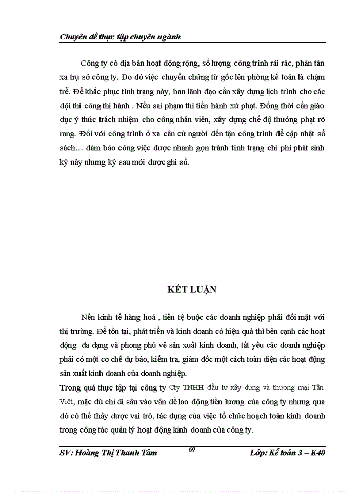 image for page Hoàn thiện kế toán tiền lương và các khoản trích theo lương tại Công ty Trách nhiệm Hữu hạng đầu tư xây dựng và thương mại Tân Việt
