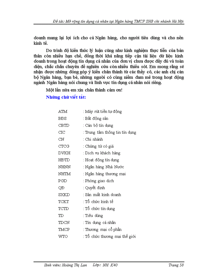 image for page Mở rộng tín dụng cá nhân tại Ngân hàng Thương Mại Cổ phần Sài Gòn Hà Nội