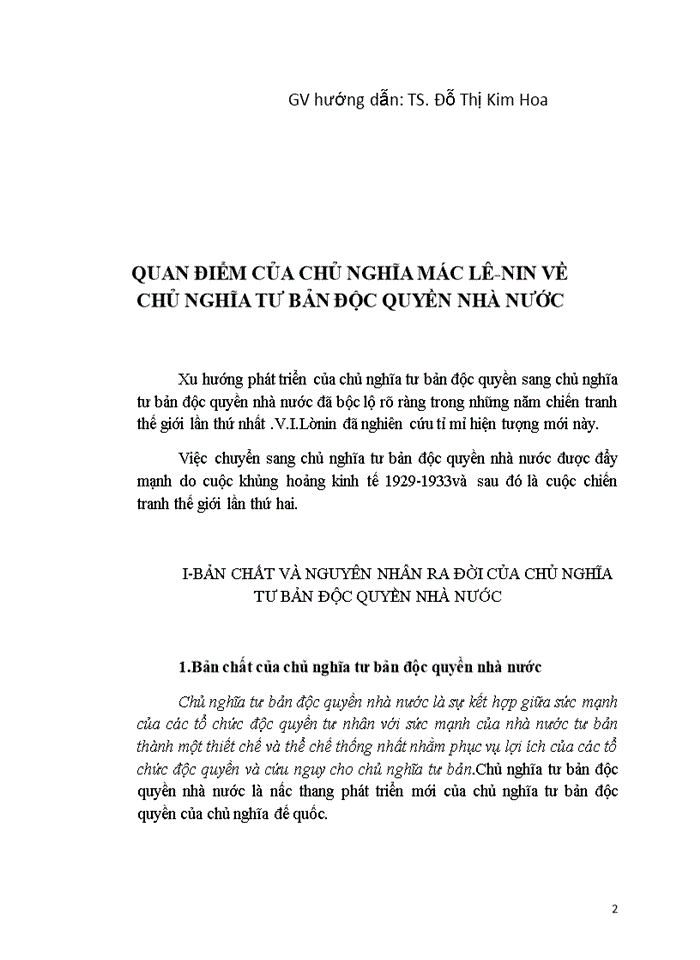 image for page Triết mác Quan điểm của chủ nghĩa Mác-Lênin về chủ nghĩa tư bản độc quyền nhà nước vận dụng vấn đề nghiên cứu trên phân tích tập đoàn Petrolimex