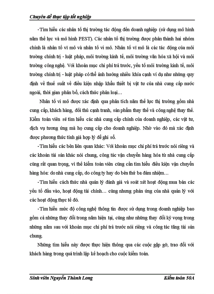 image for page Thực trạng vận dụng quy trình kiểm toán vào kiểm toán khoản mục chi phí trả trước trong kiểm toán Báo cáo tài chính do Công ty kiểm toán Ernst and Young Việt Nam thực hiện tại khách hàng