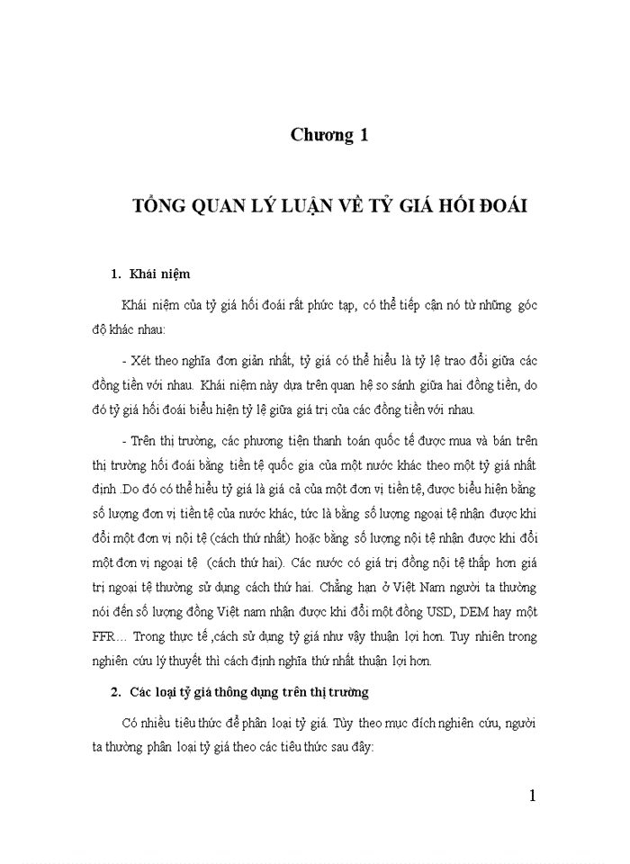 CHÍNH SÁCH ĐIỀU HÀNH TỶ GIÁ HỐI ĐOÁI CỦA VIỆT NAM 2007-2011