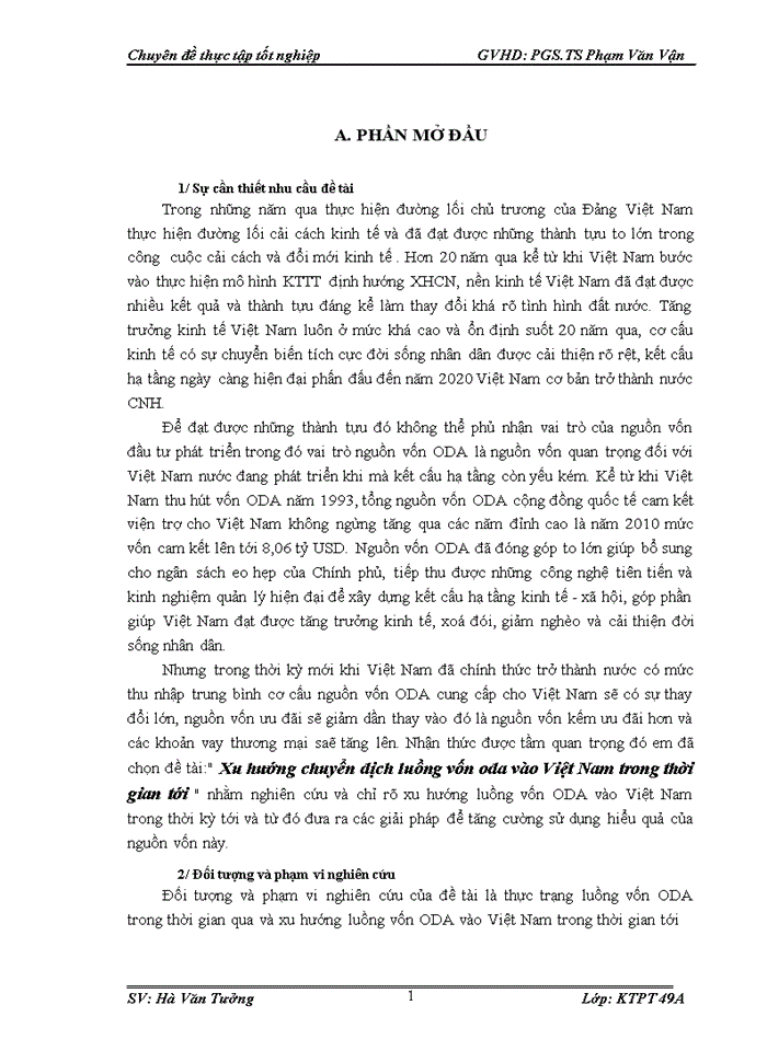 image for page Xu hướng chuyển dịch luồng vốn oda vào Việt Nam trong thời gian tới