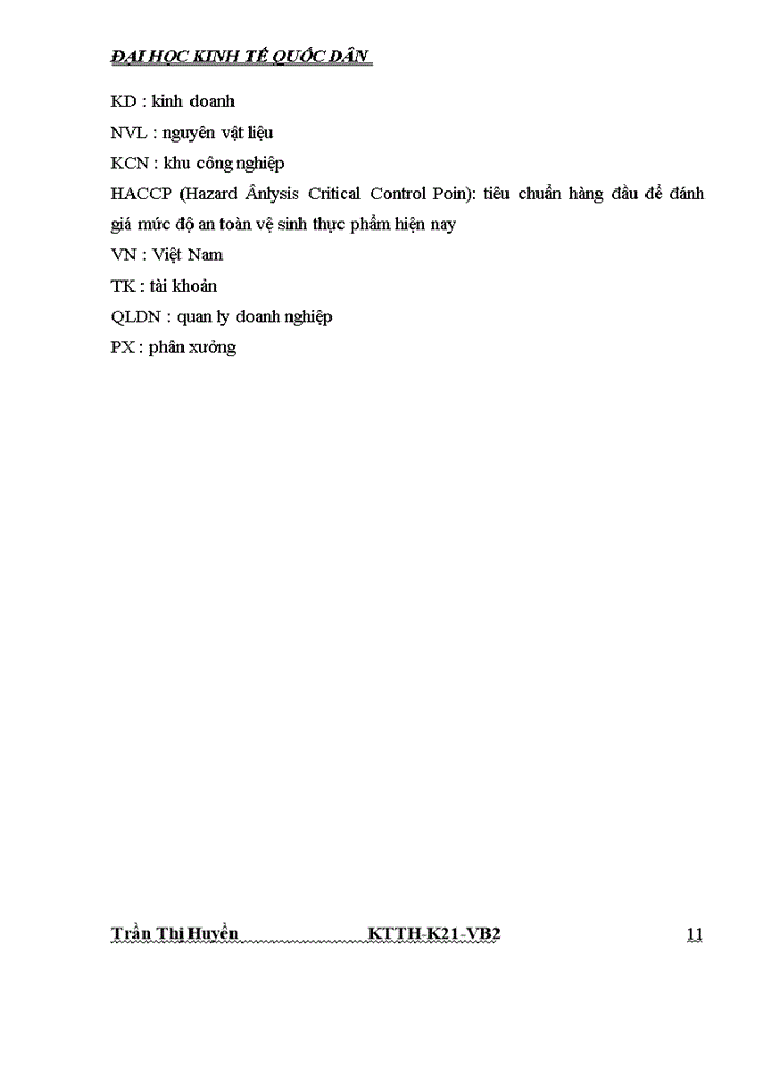 image for page Hoàn thiện kế toán Nguyên vật liệu tại nhà máy BiBiCa Hà Nội