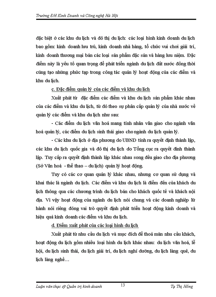 image for page THS Thực trạng và một số giải pháp phát triển du lịch với khôi phục phát triển làng nghề tại Công ty Trách nhiệm Hữu hạng du lịch Mở Việt Nam Hà Nội