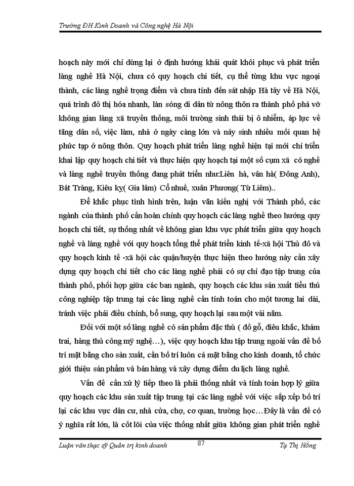 image for page THS Thực trạng và một số giải pháp phát triển du lịch với khôi phục phát triển làng nghề tại Công ty Trách nhiệm Hữu hạng du lịch Mở Việt Nam Hà Nội