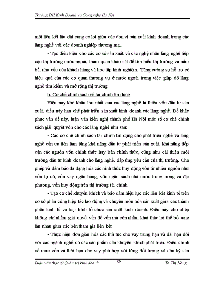 image for page THS Thực trạng và một số giải pháp phát triển du lịch với khôi phục phát triển làng nghề tại Công ty Trách nhiệm Hữu hạng du lịch Mở Việt Nam Hà Nội