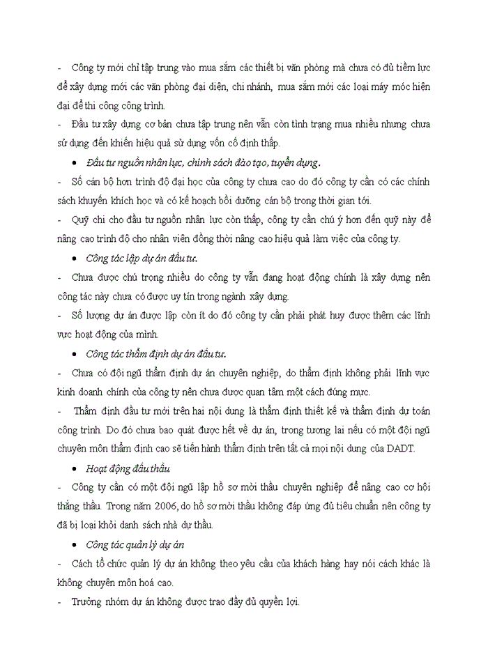 image for page Thực trạng các hoạt động đầu tư và quản lý hoạt động đầu tư của Công ty Cổ phần Đầu tư và Phát triển đô thị Lilama