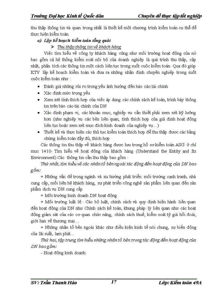image for page THS Quy trình kiểm toán Tài sản cố định trong kiểm toán Báo cáo tài chính do Công ty Trách nhiệm Hữu hạng Deloitte Việt Nam thực hiện