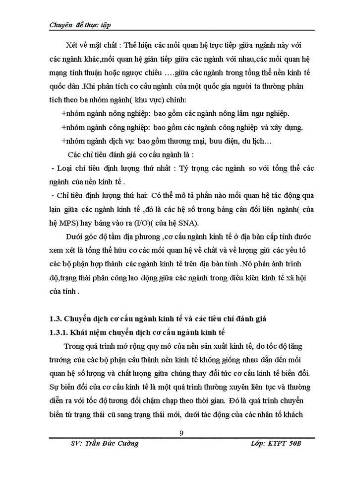 image for page Thực trạng định hướng và giải pháp chuyển dịch cơ cấu ngành kinh tế Hà Tĩnh giai đoạn 2011-2020