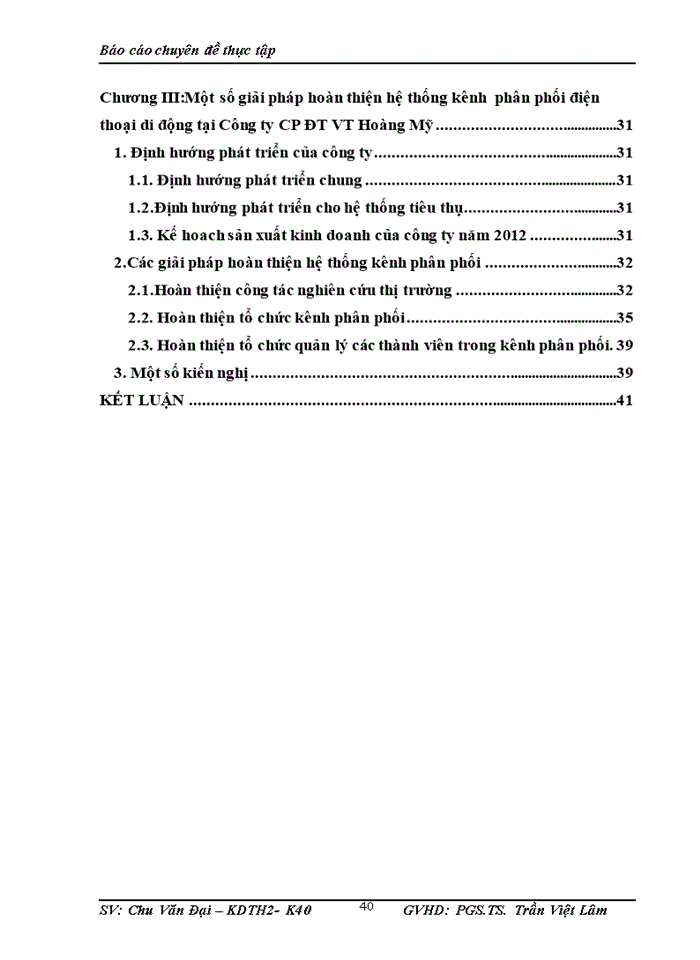 image for page Hoàn thiện hệ thống kênh phân phối điện thoại di động tại Công ty Cổ phần ĐT VT Hoàng Mỹ