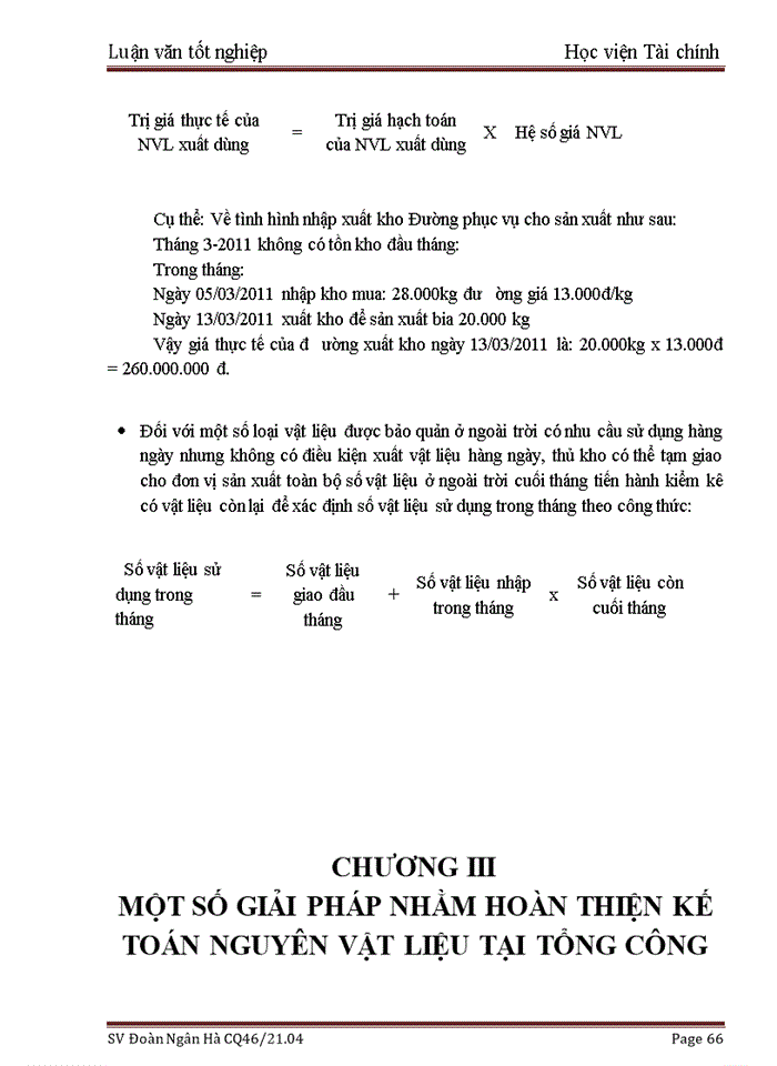 image for page Kế toán nguyên vật liệu tại Tổng Công ty cổ phần Rượu-Bia-Nước giải khát Hà Nội