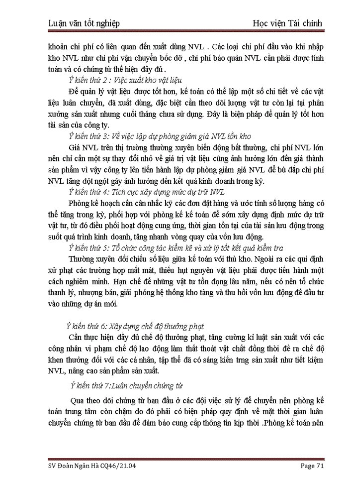 image for page Kế toán nguyên vật liệu tại Tổng Công ty cổ phần Rượu-Bia-Nước giải khát Hà Nội