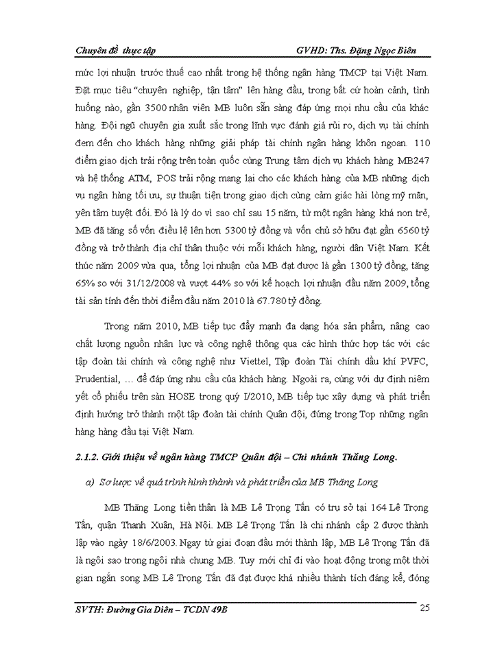 image for page Phân tích tài chính doanh nghiệp tại Ngân hàng Thương Mại Cổ phần Quân đội Chi Nhánh Thăng Long