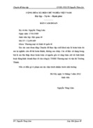 Thực hiện thủ tục hải quan điện tử đối với hàng hóa nhập khẩu tại Công ty Trách nhiệm Hữu hạng thương mại và vận tải Trường Thành