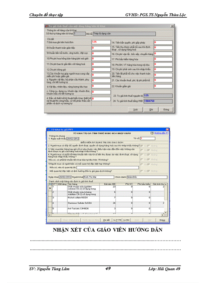 image for page Thực hiện thủ tục hải quan điện tử đối với hàng hóa nhập khẩu tại Công ty Trách nhiệm Hữu hạng thương mại và vận tải Trường Thành