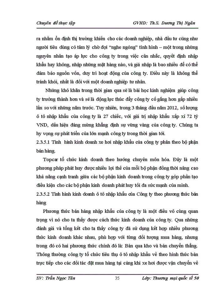 image for page Thực trạng nhập khẩu xe hơi của Công ty cổ phần Thương mại và Xuất nhập khẩu Hoàng Tuấn