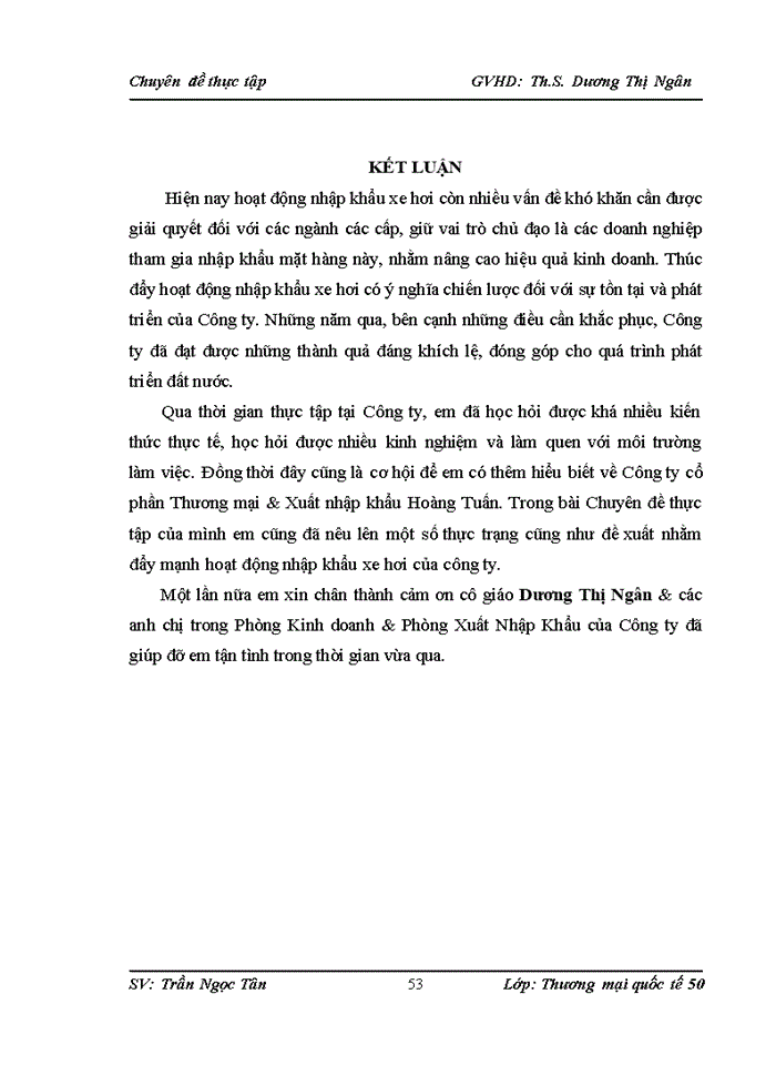 image for page Thực trạng nhập khẩu xe hơi của Công ty cổ phần Thương mại và Xuất nhập khẩu Hoàng Tuấn
