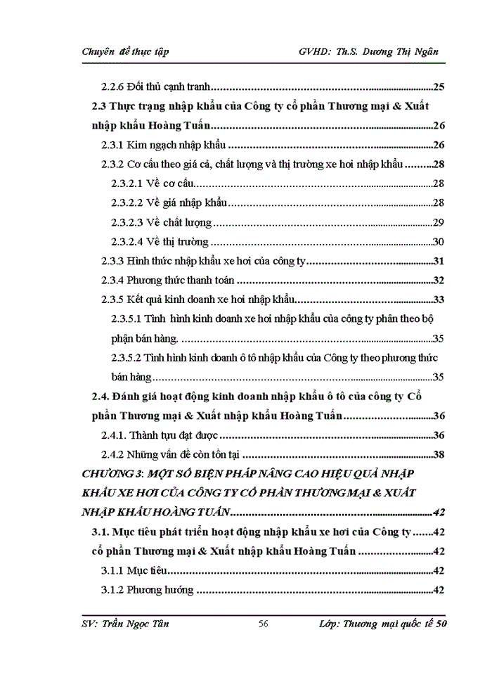 image for page Thực trạng nhập khẩu xe hơi của Công ty cổ phần Thương mại và Xuất nhập khẩu Hoàng Tuấn