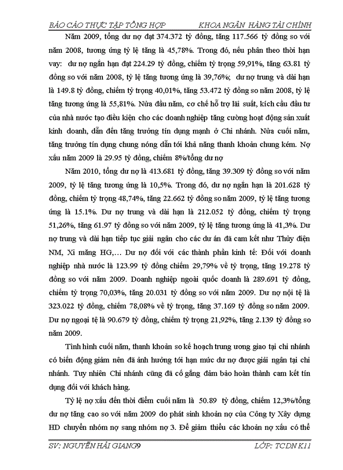 image for page Báo cáo thực tập tổng hợp tại Ngân hàng Nông nghiệp và Phát triển Nông thôn Huyện Bắc Quang