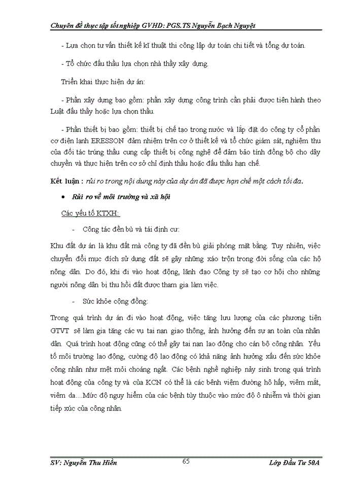 image for page Đánh giá rủi ro trong hoạt động thẩm định dự án xin vay vốn tại ngân hàng Đầu tư và Phát triển Việt Nam chi nhánh Thăng Long