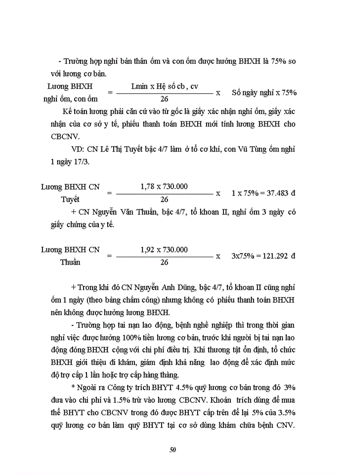 image for page Hoàn thiện kế toán tiền lương và các khoản trích theo lương tại Công ty cổ phần đầu tư và thương mại dầu khí Sông Đà