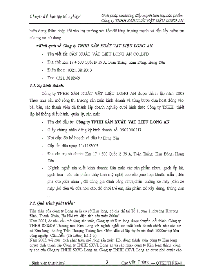 image for page Giải pháp maketing đẩy mạnh tiêu thụ sản phẩm trong Công ty Trách nhiệm Hữu hạng sản xuất vật liệu Long An