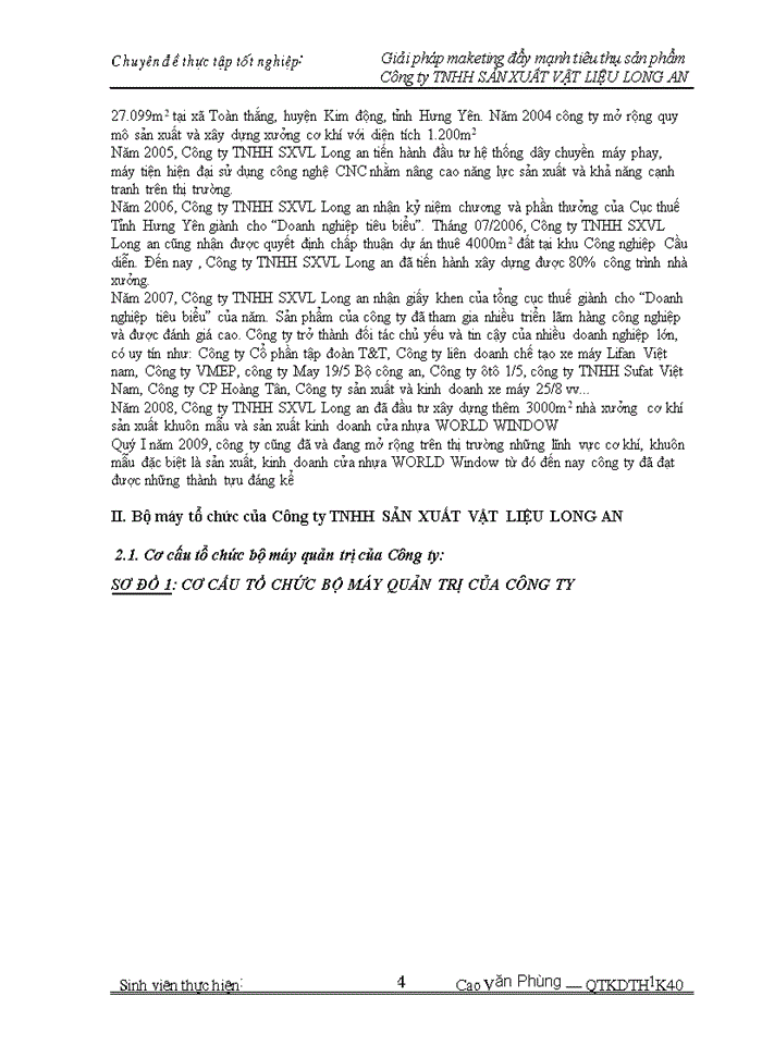 image for page Giải pháp maketing đẩy mạnh tiêu thụ sản phẩm trong Công ty Trách nhiệm Hữu hạng sản xuất vật liệu Long An