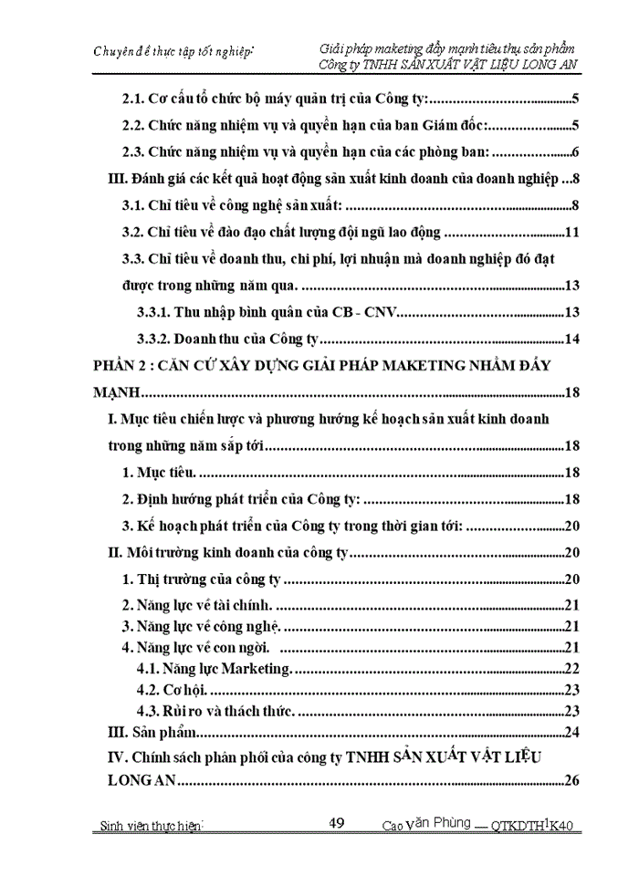 image for page Giải pháp maketing đẩy mạnh tiêu thụ sản phẩm trong Công ty Trách nhiệm Hữu hạng sản xuất vật liệu Long An