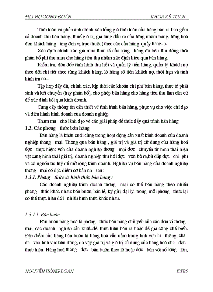 image for page Hoµn thiÖn c ng t c kÕ to n nghiÖp vô b n hµng t i c ng ty Trách nhiệm hữu hạn DÞch vô vµ Th ng m i B o Kh nh