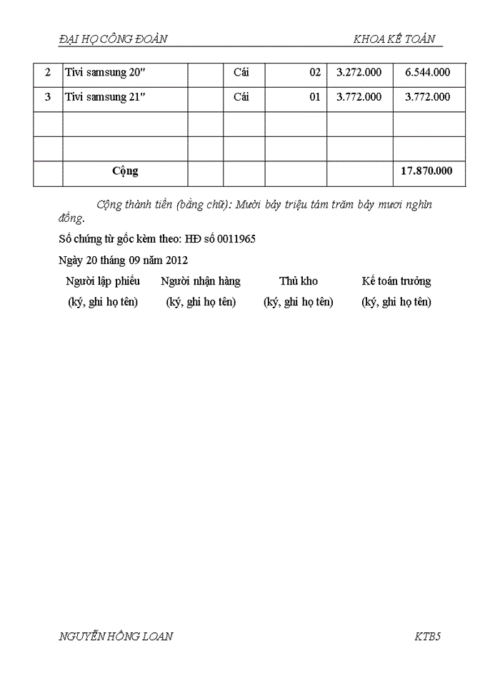 image for page Hoµn thiÖn c ng t c kÕ to n nghiÖp vô b n hµng t i c ng ty Trách nhiệm hữu hạn DÞch vô vµ Th ng m i B o Kh nh