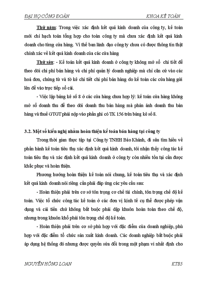 image for page Hoµn thiÖn c ng t c kÕ to n nghiÖp vô b n hµng t i c ng ty Trách nhiệm hữu hạn DÞch vô vµ Th ng m i B o Kh nh