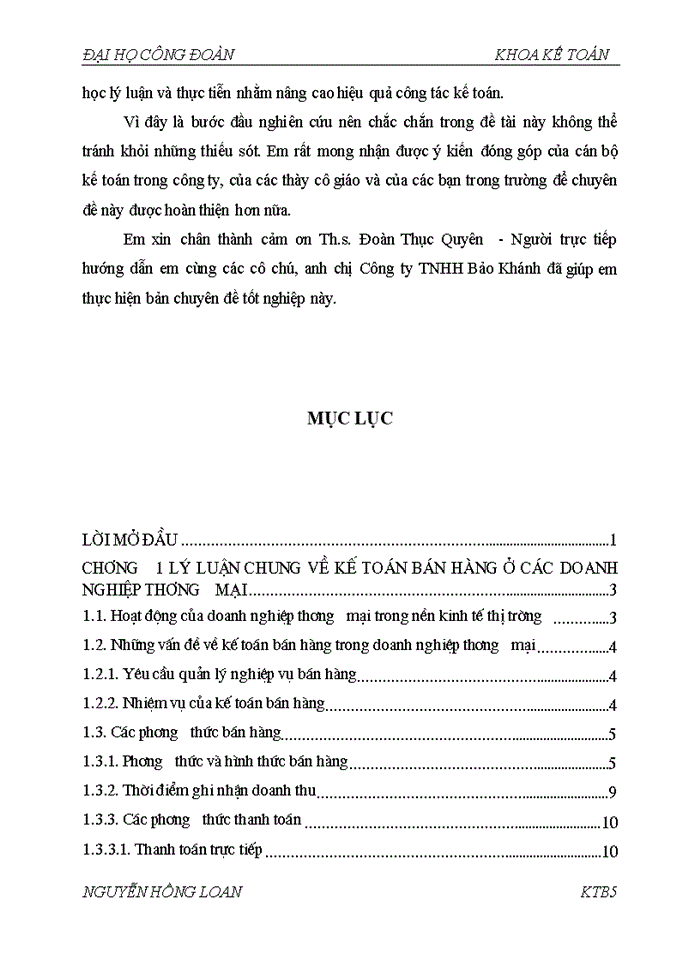 image for page Hoµn thiÖn c ng t c kÕ to n nghiÖp vô b n hµng t i c ng ty Trách nhiệm hữu hạn DÞch vô vµ Th ng m i B o Kh nh