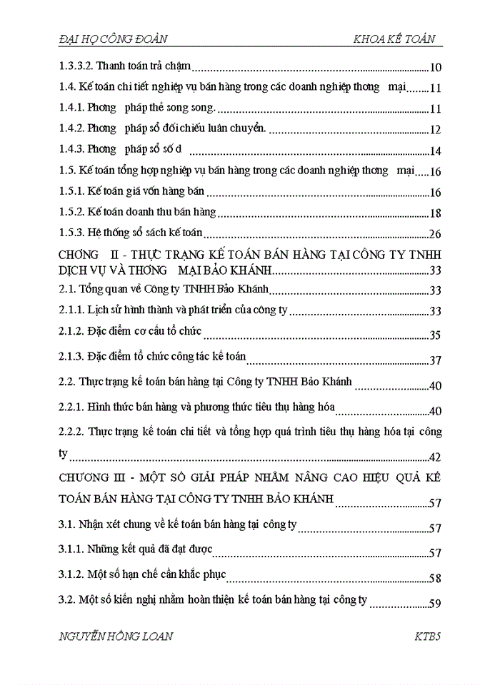 image for page Hoµn thiÖn c ng t c kÕ to n nghiÖp vô b n hµng t i c ng ty Trách nhiệm hữu hạn DÞch vô vµ Th ng m i B o Kh nh
