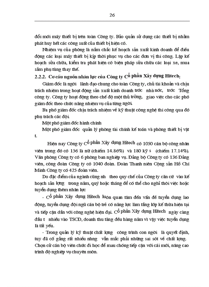 image for page N ng cao kh n ng c nh tranh trong Êu thÇu c ng tr nh x y dùng ë C ng ty Cổ phần xây dựng Hitech CĐ