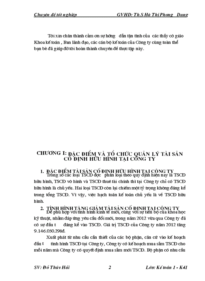 image for page Hoµn thiÖn c ng t c kÕ to n TSC ë C ng ty Trách nhiệm hữu hạn Hµ Néi CĐ