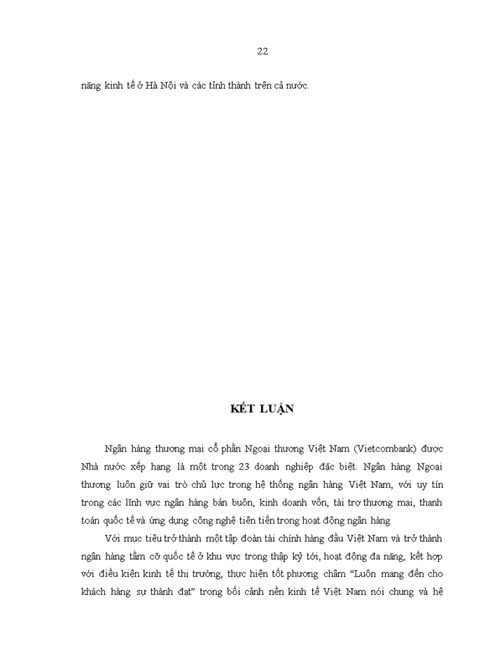 image for page Báo cáo tại Ngân hàng thương mại cổ phần ngoại thương VIỆT NAM-VIETCOMBANK