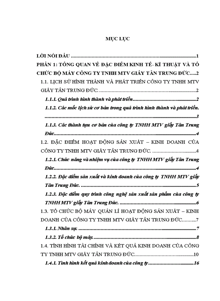 image for page Báo cáo tại Công ty Trách nhiệm hữu hạn Một thành viên giấy Tân Trung Đức