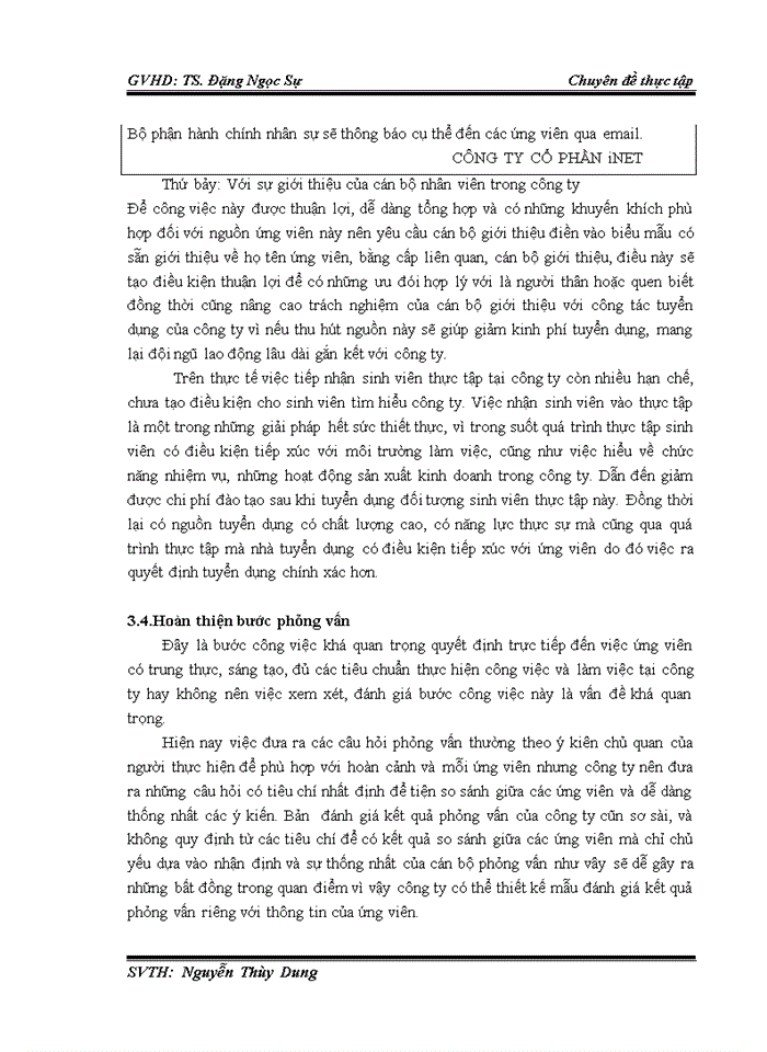 image for page Công tác tuyển dụng Nghiên cứu tình huống tại công ty cổ phần iNET