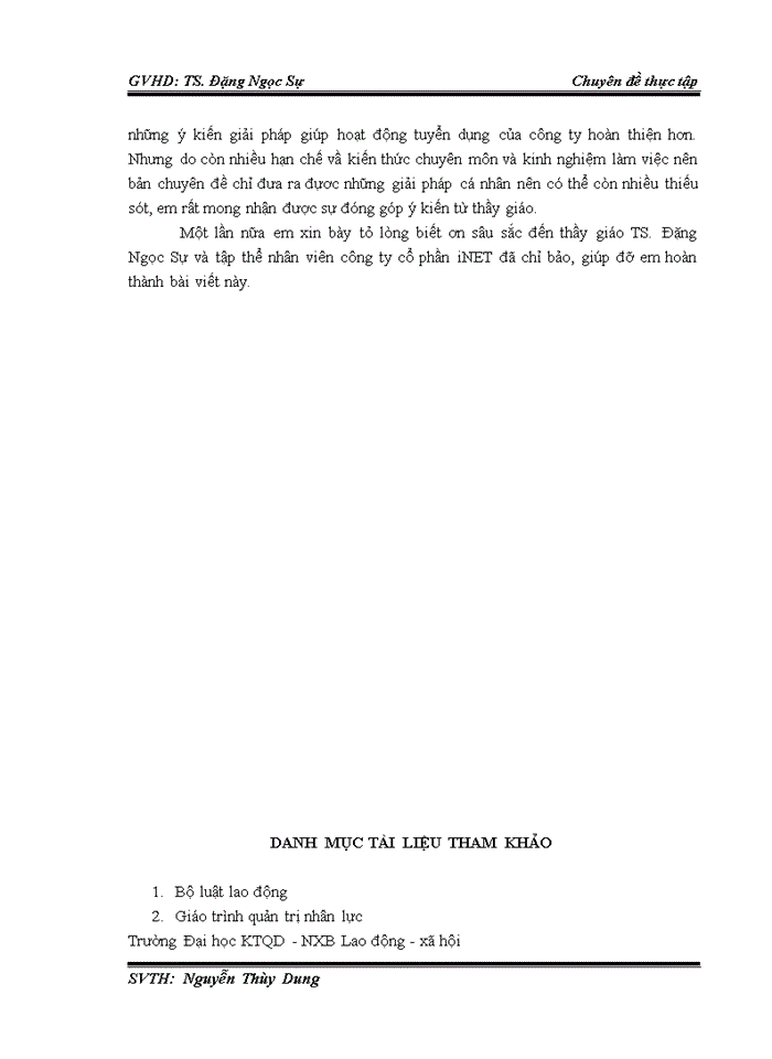 image for page Công tác tuyển dụng Nghiên cứu tình huống tại công ty cổ phần iNET