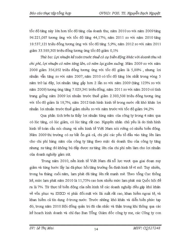 image for page Báo cáo tại Công ty cổ phần đầu tư và xây dựng Thành Nam