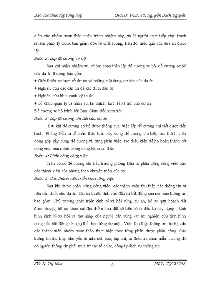 image for page Báo cáo tại Công ty cổ phần đầu tư và xây dựng Thành Nam