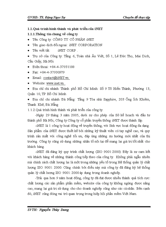 image for page Công tác tuyển dụng Nghiên cứu tình huống tại công ty cổ phần iNET
