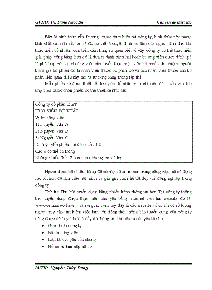 image for page Công tác tuyển dụng Nghiên cứu tình huống tại công ty cổ phần iNET