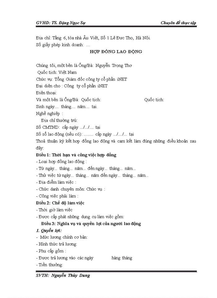 image for page Công tác tuyển dụng Nghiên cứu tình huống tại công ty cổ phần iNET