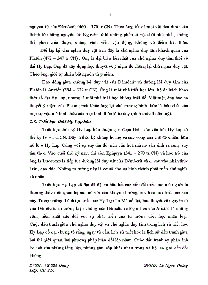 image for page Triết mác Triết học duy vật vô thần của Đêmôcrít với đường lối triết học duy tâm thần bí của Platôn
