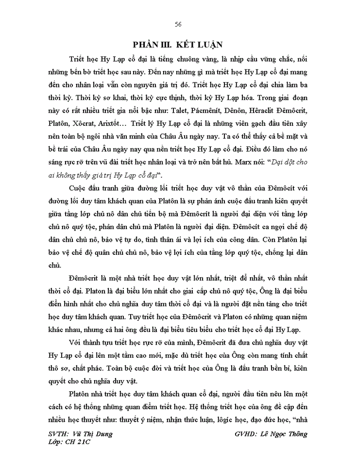 image for page Triết mác Triết học duy vật vô thần của Đêmôcrít với đường lối triết học duy tâm thần bí của Platôn