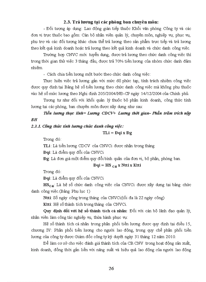 image for page Hoàn thiện các hình thức trả lương tại Công ty cổ phần Thương mại xi măng