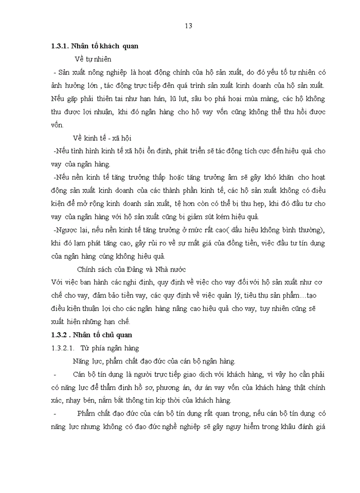 image for page Giải pháp mở rộng cho vay hộ sản xuất tại Ngân hàng Nông nghiệp và Phát triển nông thôn Việt Nam- chi nhánh Thái Bình
